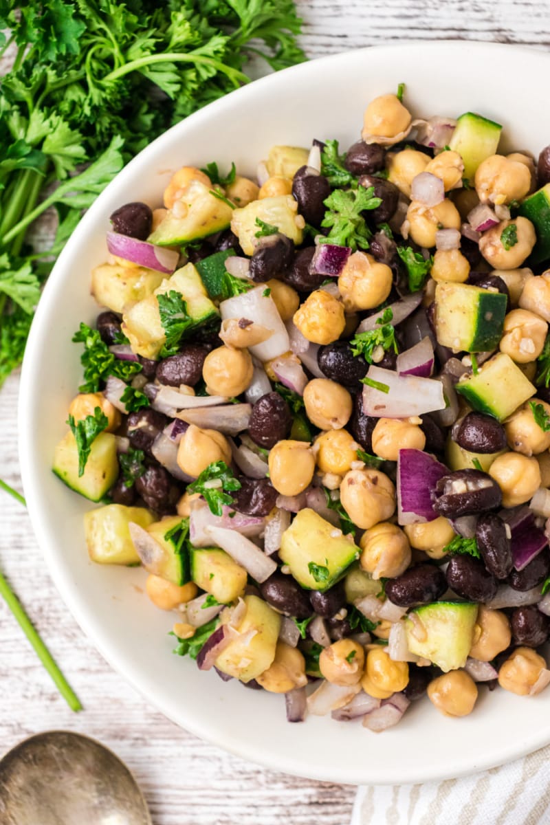 Two Bean Salad with Balsamic Vinaigrette – Recipe&nbsp;Girl