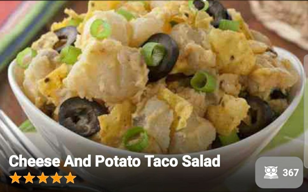 Watch “Cheese and Potato Taco Salad | Taco Salad with Cheese and Potato” on&nbsp;YouTube