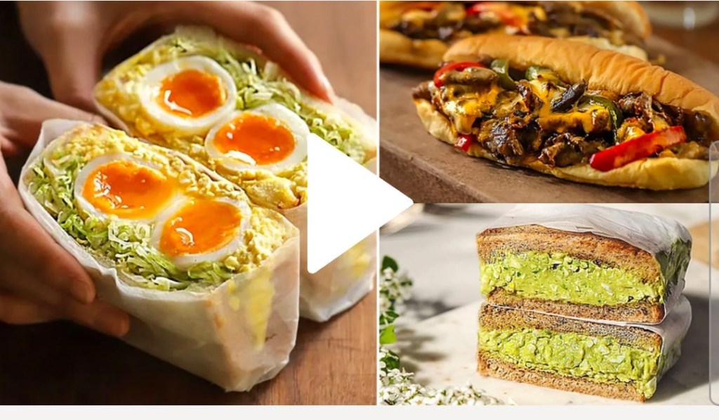 Let’s have a picnic at home! 3 Sandwiches&nbsp;Recipes