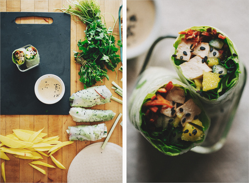LEMONGRASS + COCONUT SUMMER ROLLS — Sprouted&nbsp;Kitchen