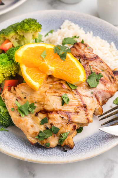 Orange Ginger Grilled Chicken Thighs – Recipe&nbsp;Girl