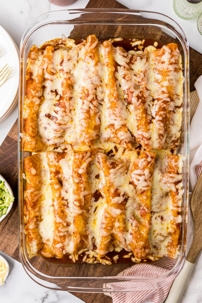 Zucchini Beef Enchiladas – Recipe&nbsp;Girl