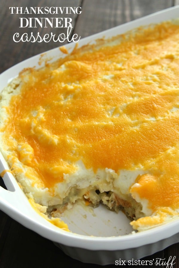 Leftover Thanksgiving Dinner Casserole&nbsp;Recipe